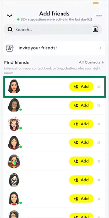 Add your ward as friend
