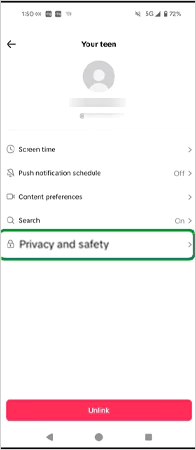 Privacy and Safety