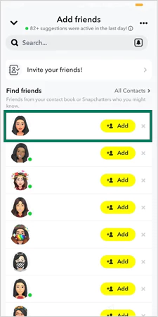 Add your ward as friend