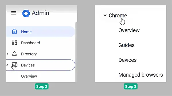 Google Admin Console Method for URL Blocking
