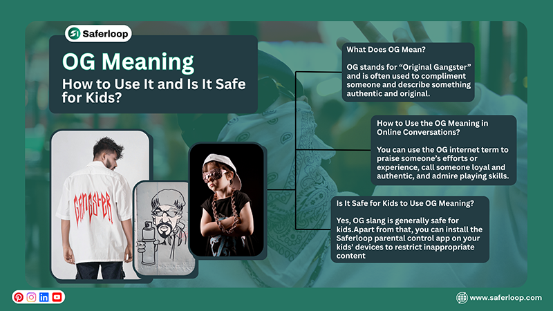Infographic Explaining the OG Meaning How to Use It and Is It Safe for Kids