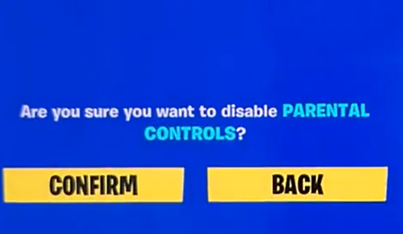 Click on CONFIRM