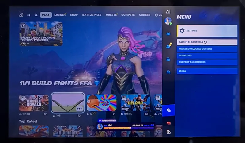 Click on Parental Controlsss