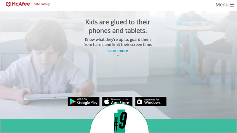 McAfee Safe Family App