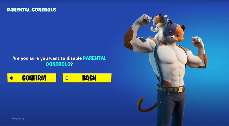 Tap on confirm options