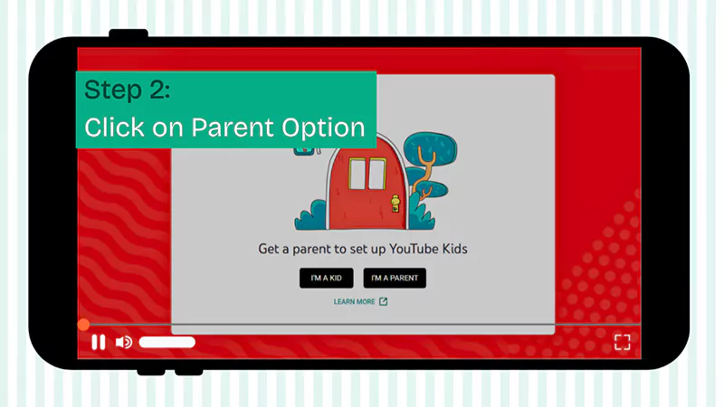 click on Parent option