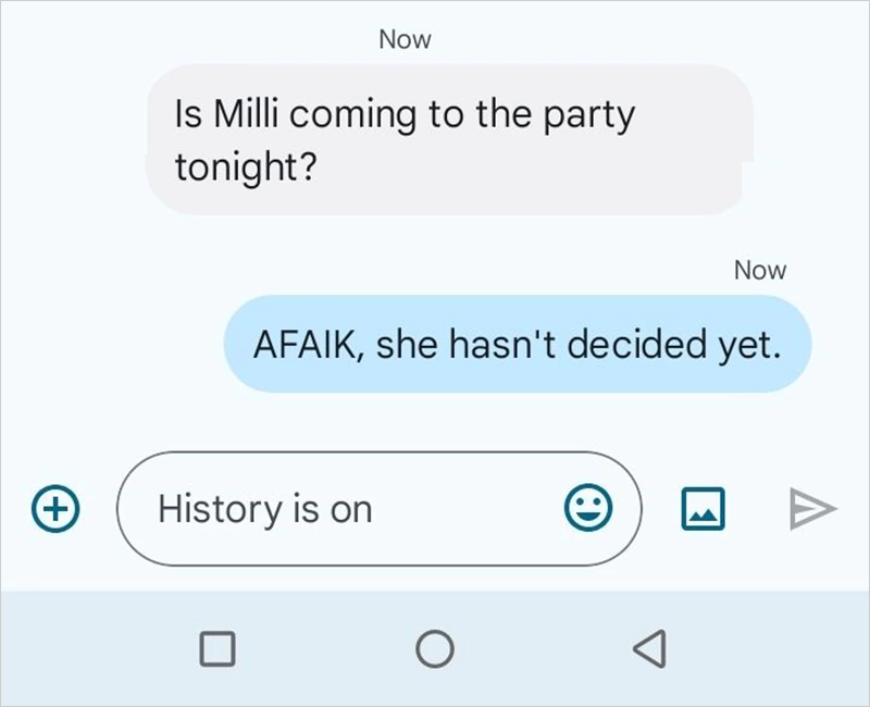 How to Use AFAIK in Online Conversations