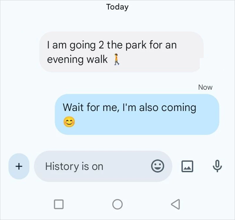 How to use 2 in text messages