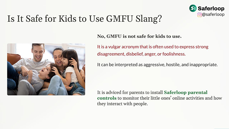 Is It Safe for Kids to Use GMFU Slangs