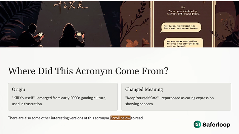 Where Did This Acronym Come From