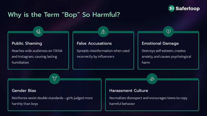 Why is the Term Bop So Harmful