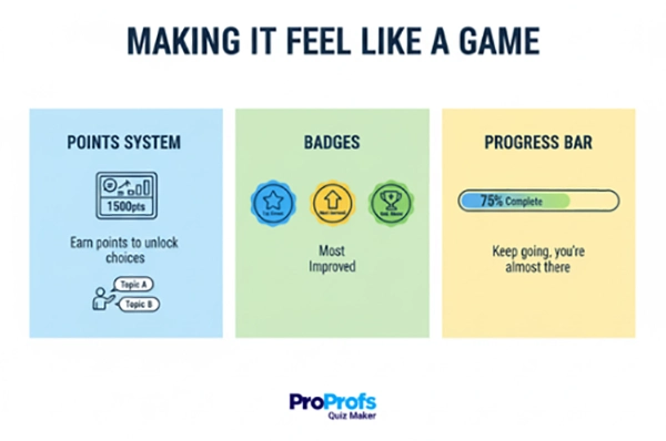 make it feel like a game