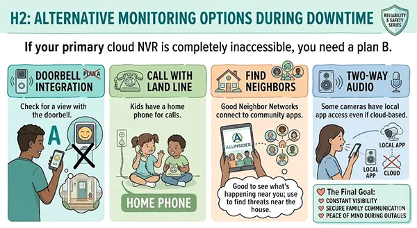 Alternative Monitoring Options During Downtime