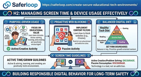Managing Screen Time and Device Usage  