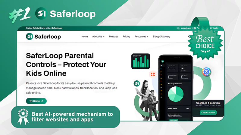 Saferloop parental control app