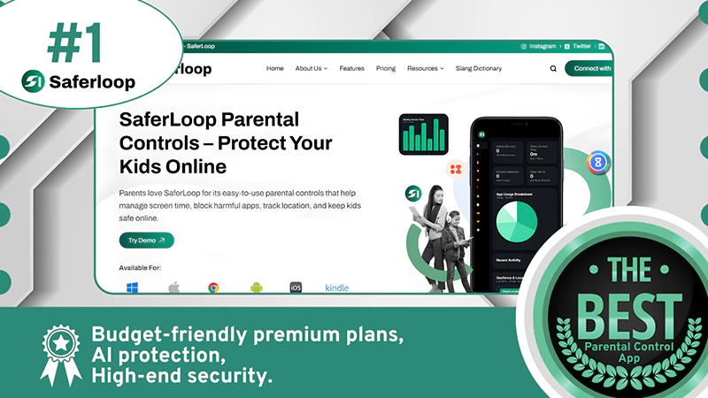 Saferloop parental control app