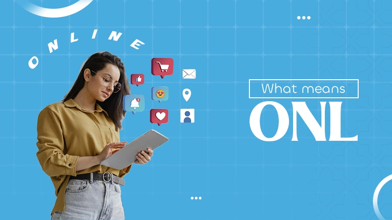 what means online