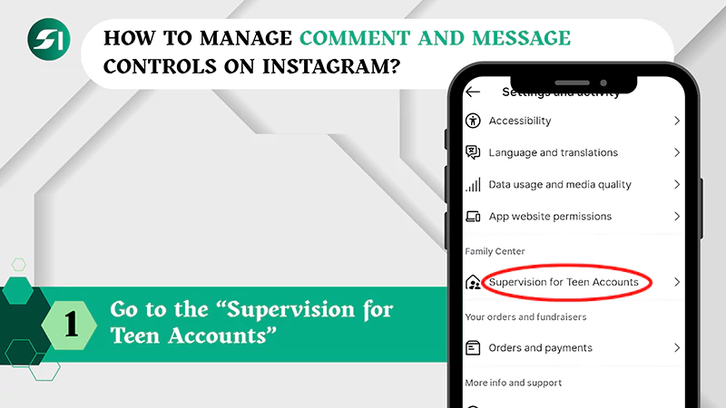 Go to the Supervision for Teen Accounts