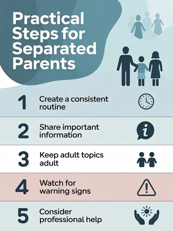 Practical Steps for Separated Parents