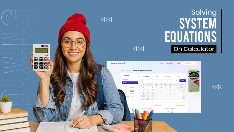Solving System Equations on Calculator