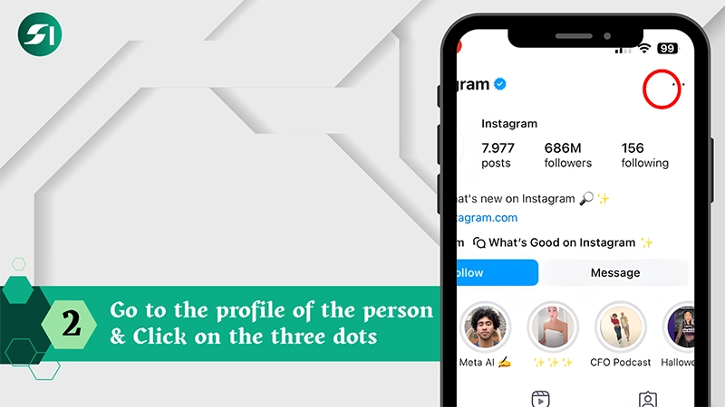 profile of the person