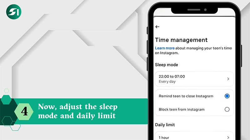 sleep mode and daily limit