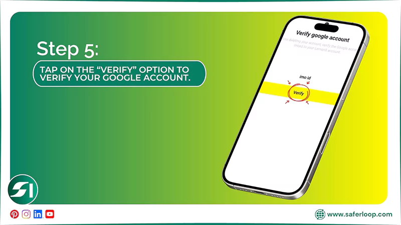 5 Verify your Google account