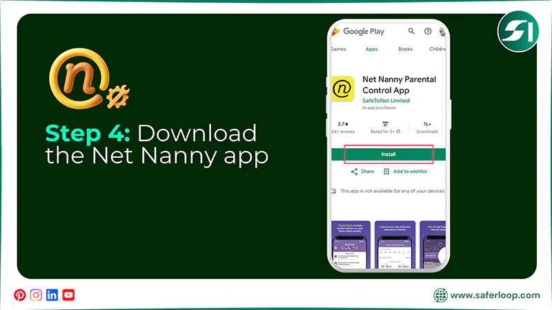 Download the Net Nanny app