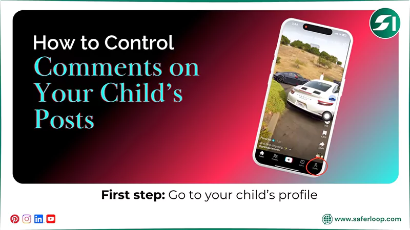 How to Control Comments on Your Childs Posts Go to your childs profile