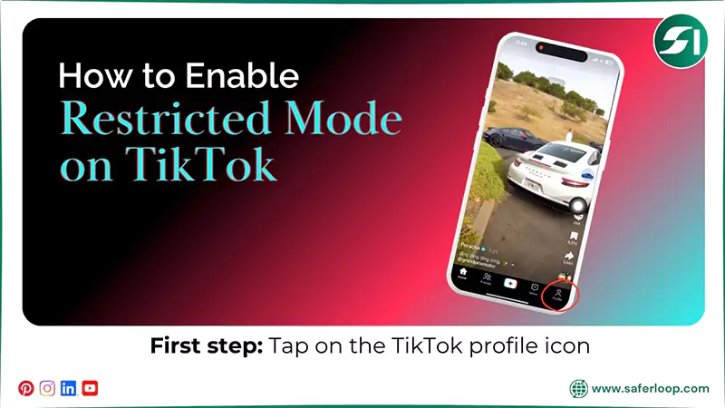 How to Enable Restricted Mode on TikTok Tap on the TikTok profile icon
