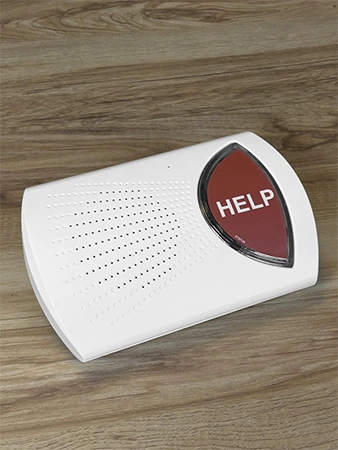A home medical alert base unit that keeps an older relative safe