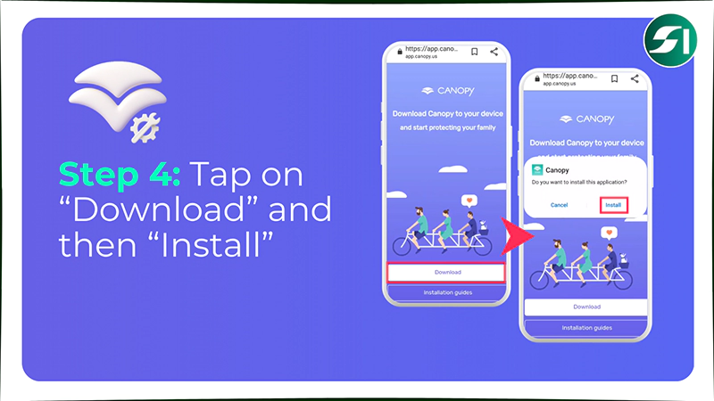 Tap on Download and Install