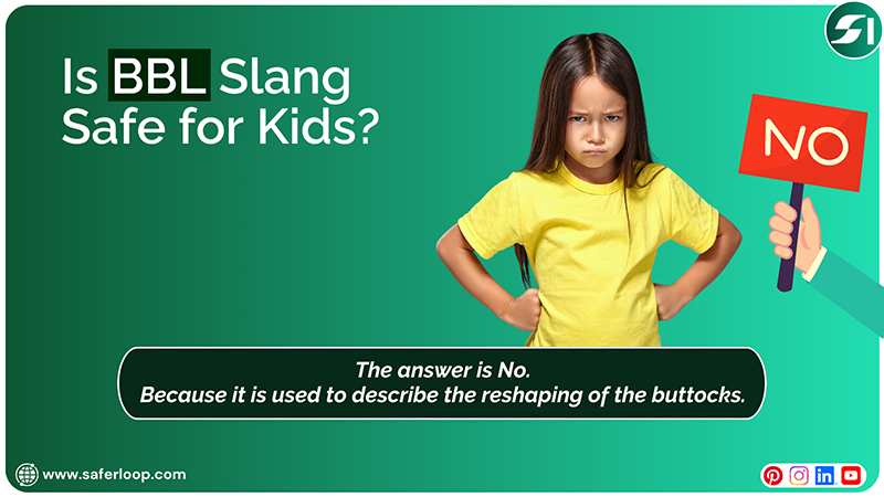 A direct answer to if BBL Slang Safe for Kids and safety precautions