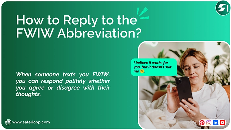 How to Reply to the FWIW Abbreviation
